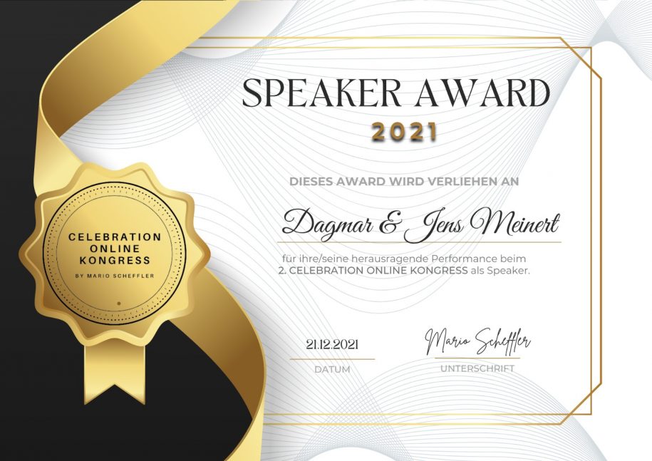 Speaker Award 2021 Hundeführung leicht gemacht